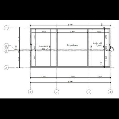 Каркасная баня 35м² (SK79)