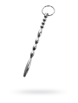 717318 Уретральный плаг фигурный с кольцом в основании TOYFA Metal