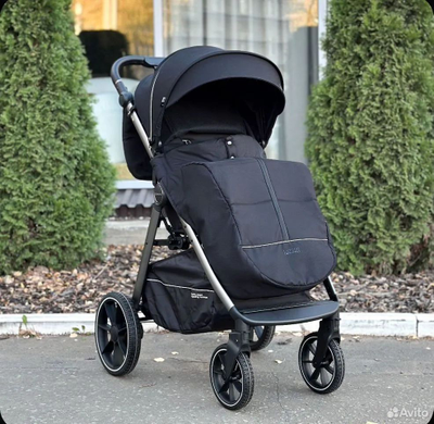 Детская коляска LUXMOM 730 LIBRA New Черный