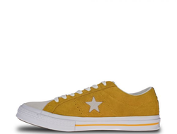 Кеды Converse One Star Woven Era Кожаные желтые низкие