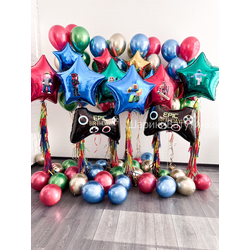 Набор "Роблокс" (6 звезд, 4 фонтана)