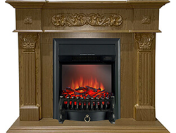 Электрокамин Лидс DN с очагом Fobos