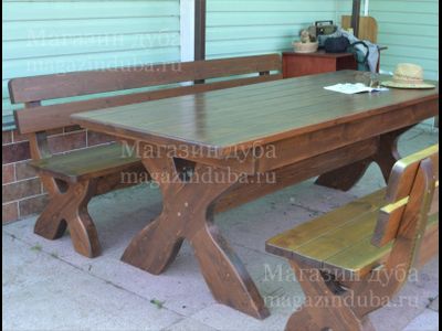 Столы, стулья, скамейки из дерева