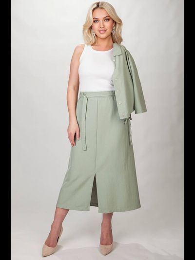 Жакет 4387 _ Юбка 179 мята