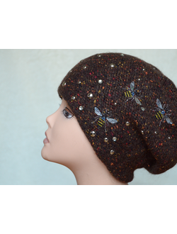 берет женский с пчелами италия фото