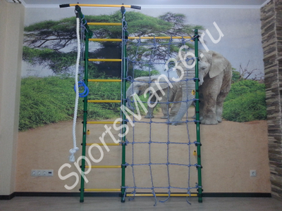 Стойка-сетка “Юный Атлет” пристенная