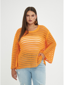 Стильный джемпер для полных женщин