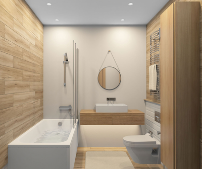 Точечный встраиваемый влагозащищенный светильник Denkirs DK3103-WH