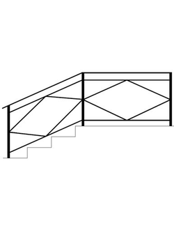 Перила сварные ПС-9