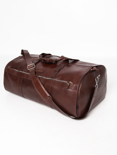 Кожаный портплед / дорожная сумка Milano Premium 
brown (арт. 4035-53)