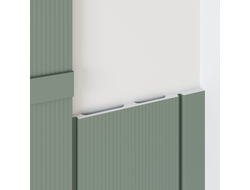 Молдинг Cosca MF004, гладкий, под покраску, экополимер, 2,8 метра