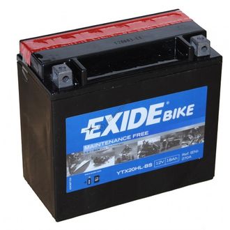 Аккумулятор EXIDE ETX20HL-BS (YTX20L-BS, YTX20HL-BS,YB16CL-B, YB16L-B, YB18L-A)