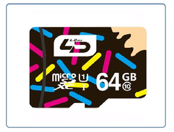 Карта памяти microSD 64Gb Class10