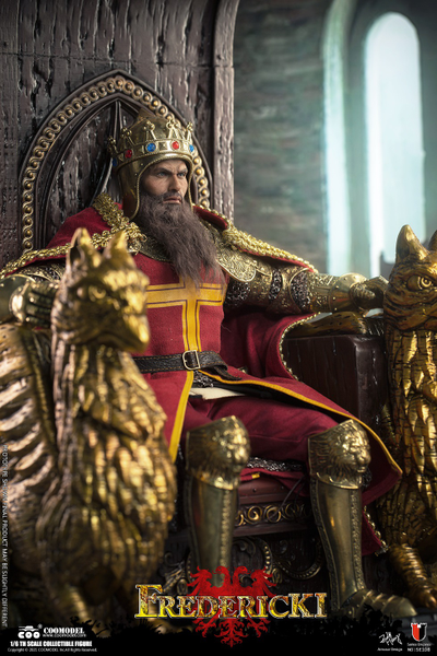 Император Фридрих I Барбаросса (эксклюзивная медная версия) - КОЛЛЕКЦИОННАЯ ФИГУРКА 1/6 SERIES OF EMPIRES - FRIEDRICH I (EXCLUSIVE COPPER VERSION) (SE108) - COOMODEL