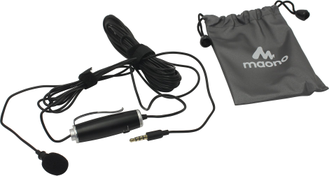 Микрофон петличный MAONO AU-101 6 м (черный)