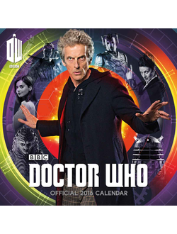 Doctor Who Official Календарь 2016 ИНОСТРАННЫЕ ПЕРЕКИДНЫЕ КАЛЕНДАРИ 2016, Doctor Who Official CALEND