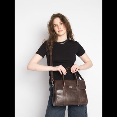Деловая сумка Valenza Premium brown (арт. 5076-52)