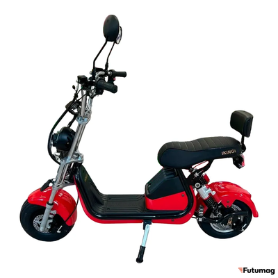 Электроскутер Ikingi X1 PRO красный