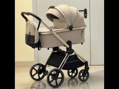 Детская коляска 3 в 1 Luxmom 999 Бежевый