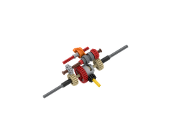 TH10 TOYOTA Hilux ШАССИ Power Functions  - Инструкция по сборке PDF, n/a (TH10)