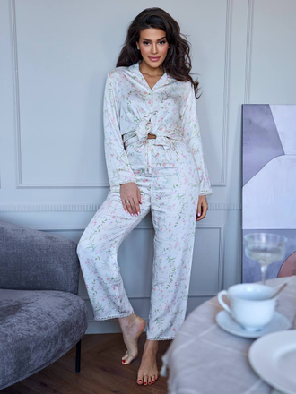 Пижама в цветочек