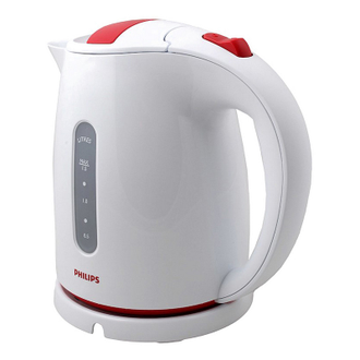 Чайник Philips HD4646/40, 2400 Вт, цвет белый/красный