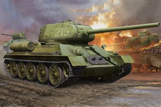 Сборная модель: (Hobby Boss 82602) Советский средний танк Т-34/85