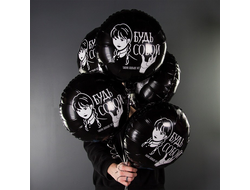 Шар фольгированный 18" «Мрачная стори», цвет чёрный