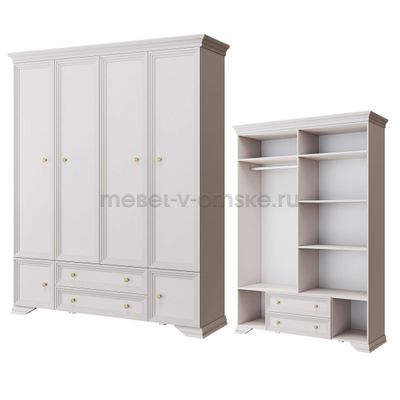 ЗБР086 Шкаф Орландо ШР-4. Размер: 1750*2171*543