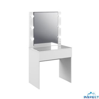 Стол косметический Мадера 800*1550*464 (белый)