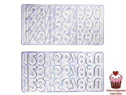 Форма для конфет ЦИФРЫ Поликарбонат