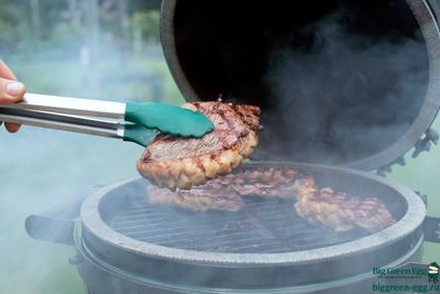 Гриль керамический BIG GREEN EGG MiniMax, 119650