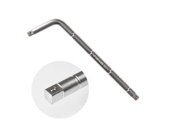 Вороток 1/2", 315 мм, Г-образный, 105 градусов KING TONY 4583-12R