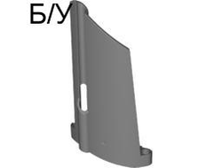 ! Б/У - Technic, Panel Fairing #20 Large Long, Small Hole, Side A, Dark Bluish Gray (44350 / 4524662) - Б/У