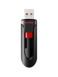 Флеш-память SanDisk Cruzer Glide, 16Gb, USB 2.0, черный, SDCZ60-016G-B35