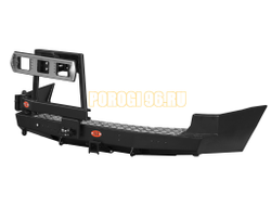 Задний силовой бампер серии Трофи на SsangYong Kyron 2007-2015 (03.193.02)