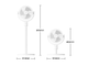 Напольный вентилятор Xiaomi Mijia Circulating Fan (BPLDS08DM)