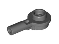 Bar   1L with 1 x 1 Round Plate with Hollow Stud, Dark Bluish Gray (32828 / 6388118)