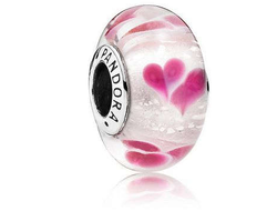 Пандора страстные сердца муранское стекло Артикул: 791649