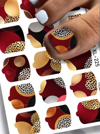 ПЛЕНКИ ДЛЯ НОГТЕЙ 9,5*13,5 СМ XL-225