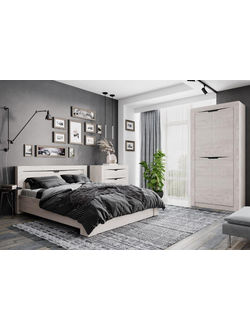 Спальный гарнитур Леонардо (Мебелони)