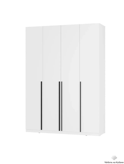 Айрон ШК-13 шкаф 4-х створчатый Белый