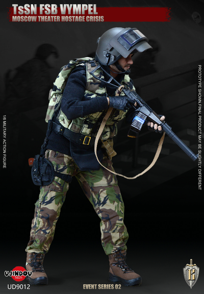 Боец спецназа "Вымпел" ЦСН ФСБ России - КОЛЛЕКЦИОННАЯ ФИГУРКА 1/6 scale TsSN FSB - Moscow Theater Hostage Crisis (UD9012) - UJINDOU