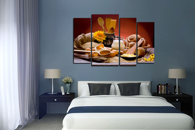 Модульная картина "Домашний вкус"