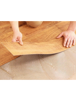 Плитка ПВХ клеевая