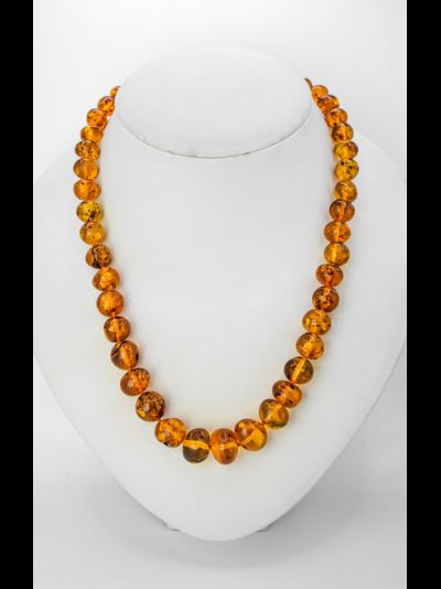 Бусы "Мятый шар" 08960