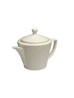 Чайник 500 мл фарфор цвет бежевый