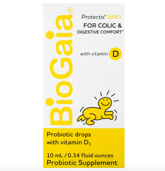 BioGaia Protectis Baby Drops For Colic with Vitamin D - Капли против колик и для комфортного пищеварения с витамином D для младенцев