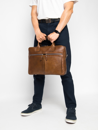 Сумка для ноутбука Montebello brown (арт. 1033-63)