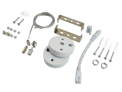 Светильник светодиодный линейный1200*70*55мм, 36W 4000К IP40, белый в алюминиевом корпусе